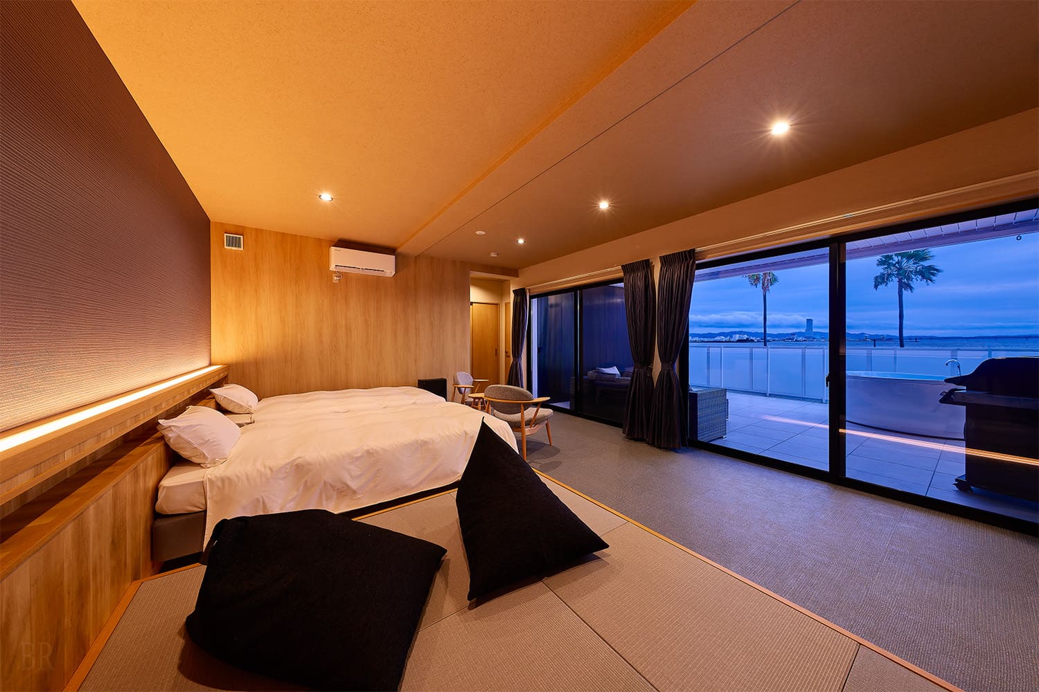 Water Facilities in Each Cottage Ensure Privacy