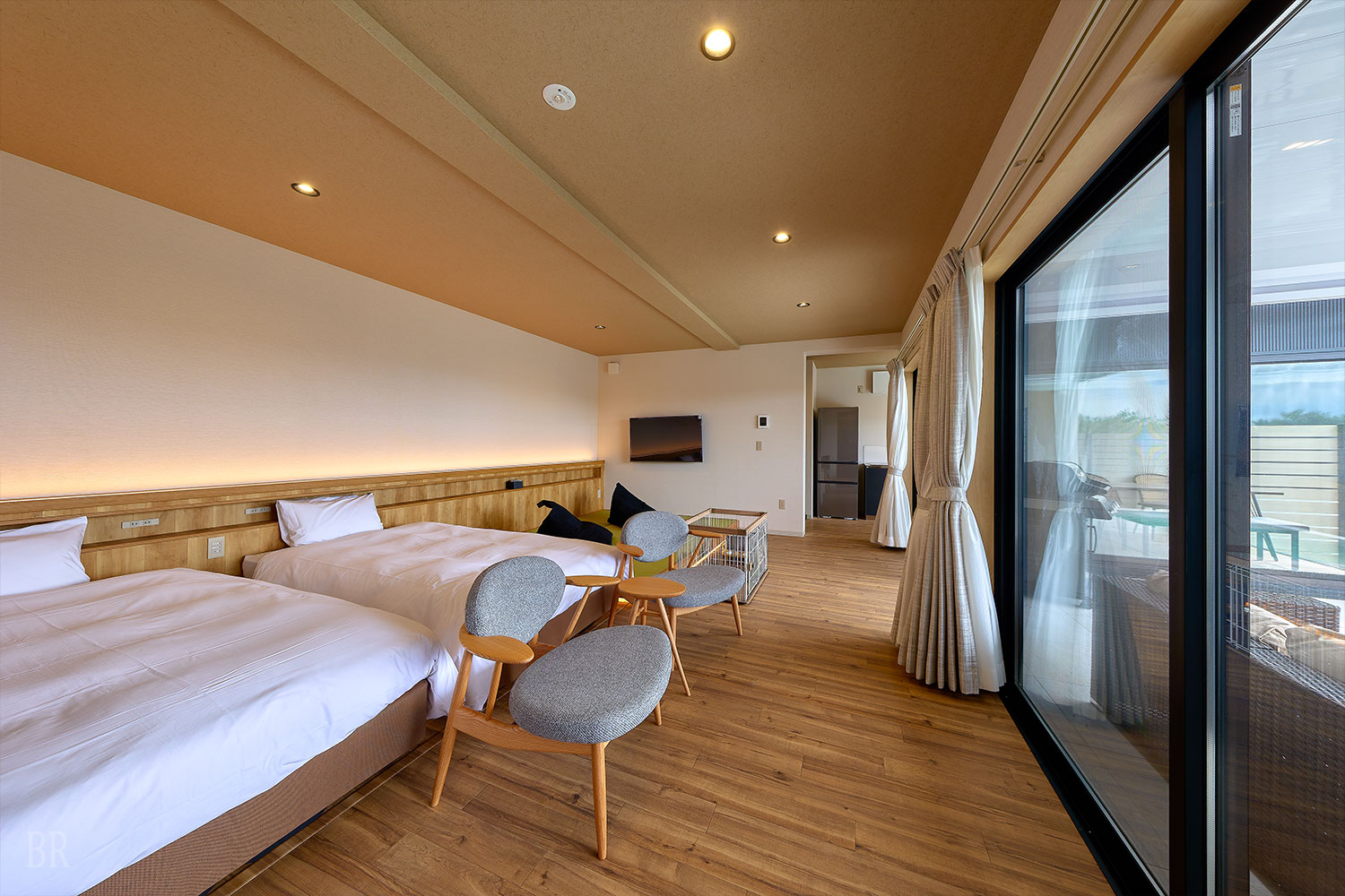 Ocean-view rooms