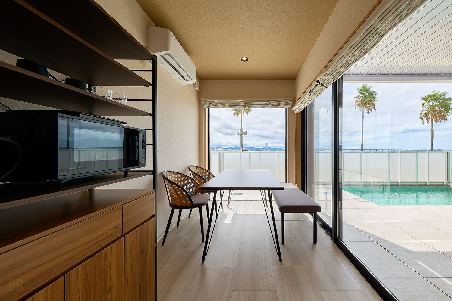 Ocean-view rooms