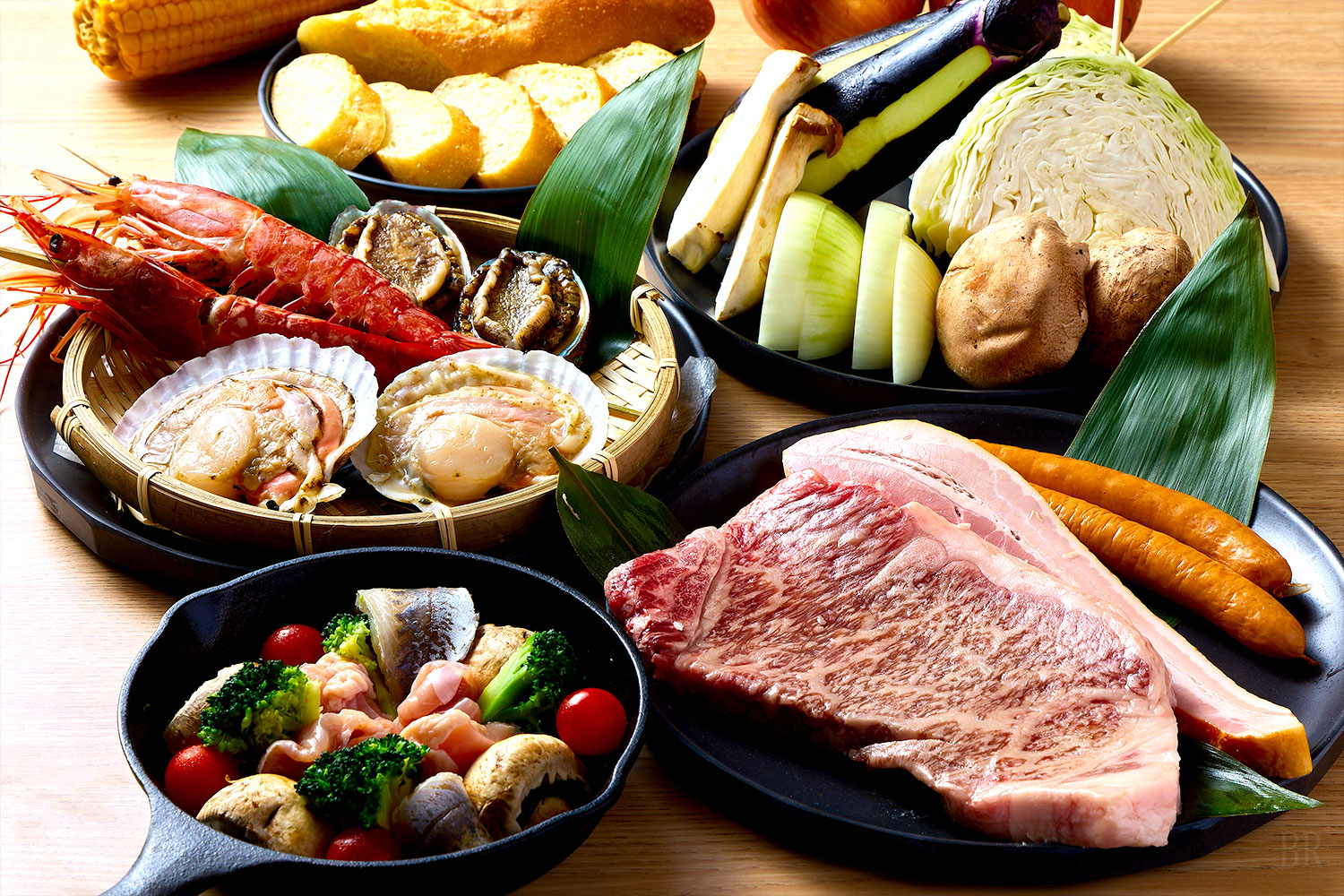 Luxurious meals